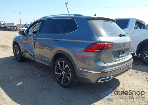 2022 Volkswagen Tiguan 2.0T Sel R-Line из США, поврежденный, VIN 3VV4B7AX0NM166962